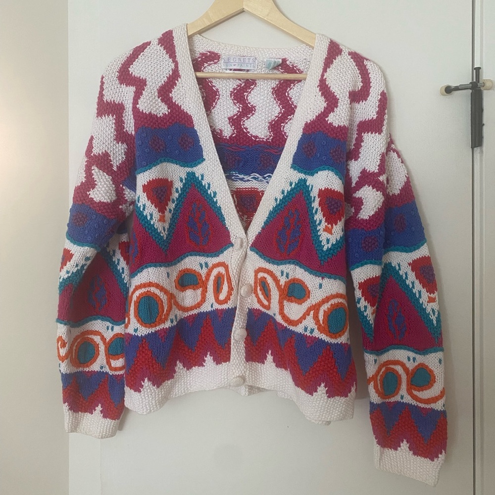Vintage Hand Knit Sweater